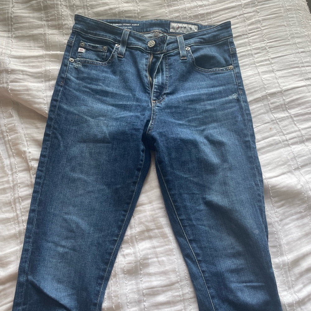 AG Adriano Goldschmied Dark Blue Skinny Jeans